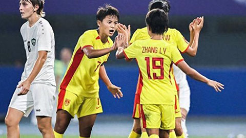 Kết quả ĐT nữ Trung Quốc 7-0 ĐT nữ Uzbekistan: Chủ nhà giành HCĐ